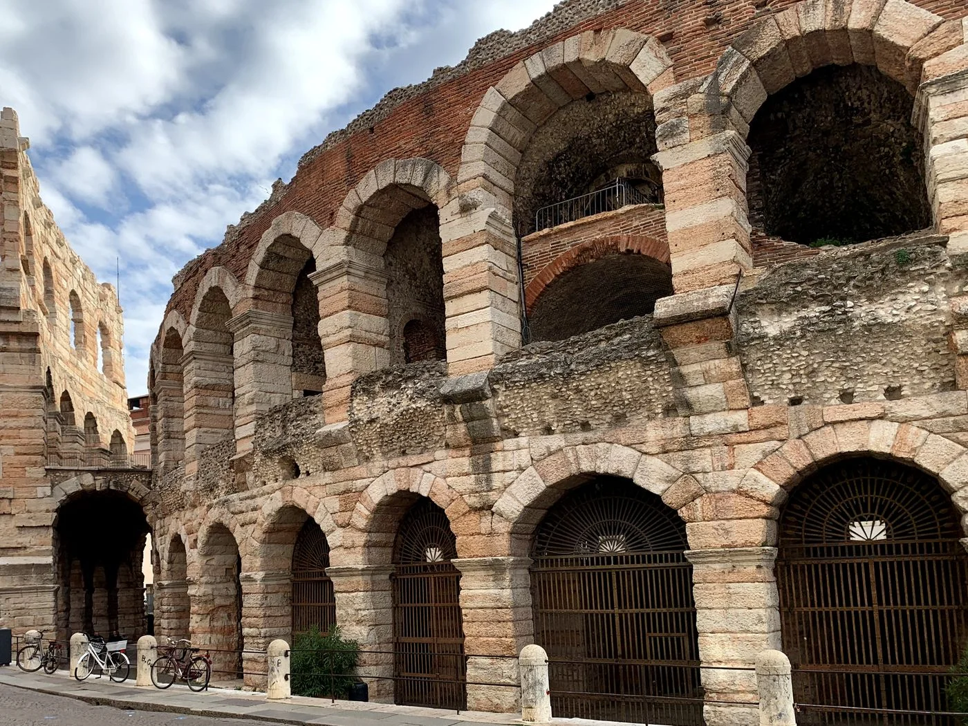 The ancient Roman Arena in Verona.